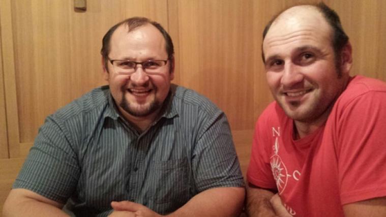 Gemeinderäte Dr. Alfred Theiner und Ronald Veith